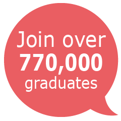 Join over 770,000 graduates